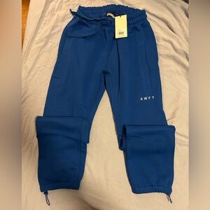 SWFT NWT blue sweatpants